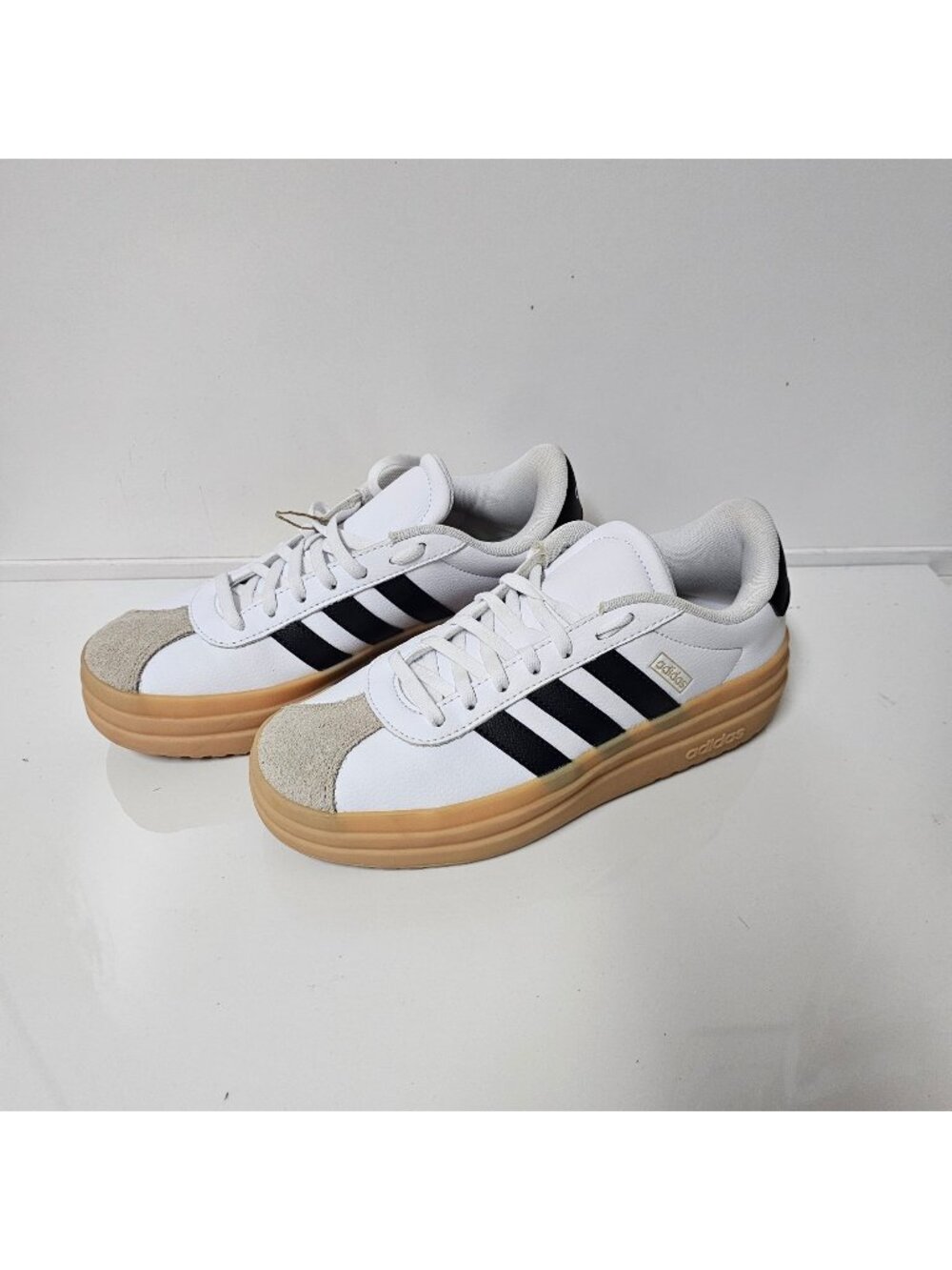 Adidas VL Court Bold, a platform version of the classic court-inspired sneaker